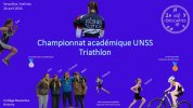 Championnat académique UNSS de Triathlon